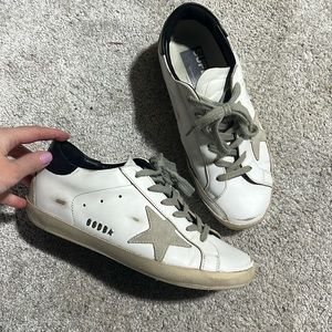 Barely worn golden goose sneakers